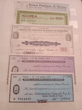 Mini Assegni Anni 70