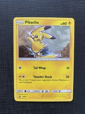 Pikachu SM98 Sun & Moon Ultra Rare Holo Black Star Promo Pokemon Card 