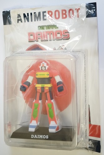 Anime robot general daimos - daimos, pvc
