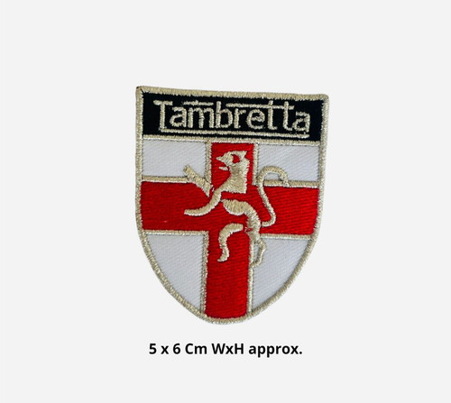 Lambretta england embroidered - england,