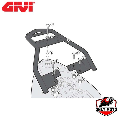 Givi sr3103 attacco posteriore - givi,