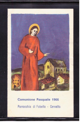 Santino ricordo comunione - santino,