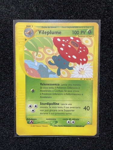 Lotto carte pokémon aquapolis - pokÉmon,