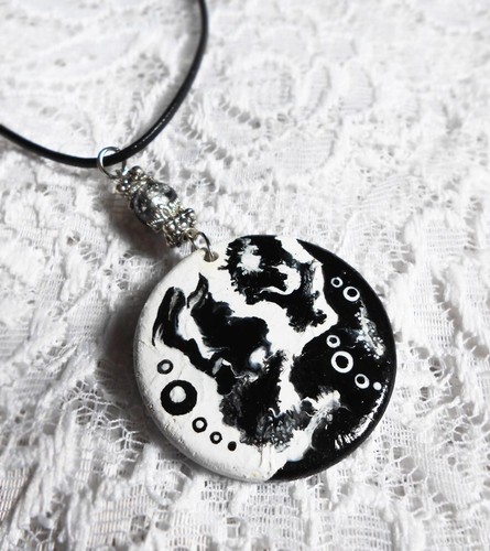 Goth necklace emo - goth,