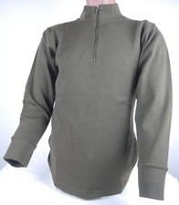 Lupetto maglia Originale Esercito Italiano maniche lunghe Verde NUOVO 