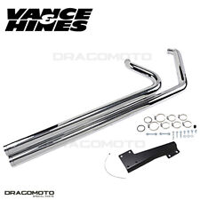 Harley FLSTF 1584 Fat Boy 2007-2011 Big Shot Impianto completo Vance & Hines ...