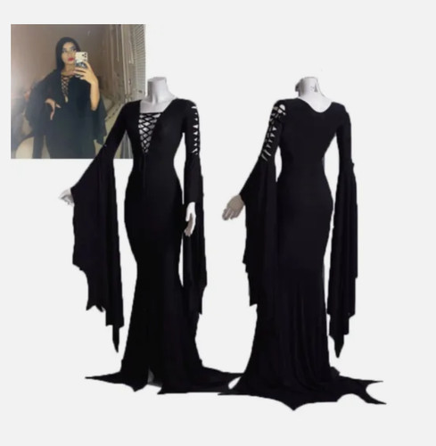 Costume cosplay morticia - costume,