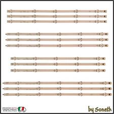 KIT 12 BARRE LED TV PER LG 50LA620S 50LA620SZA 50LA620V 50LA620VZA 50LA6218