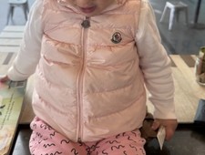 Autentico gilet imbottito rosa