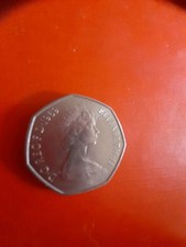 50 New Pence 1969 RARA In Mano A Pochi  Quell" Anno .
