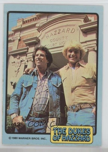 1980 donruss duchi hazzard - donruss,