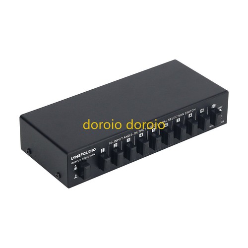Commutatore audio rca - audio,