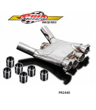 YAMAHA FJ 1100 1984 1985 Scatola Fumi Scarico Inox Nuova