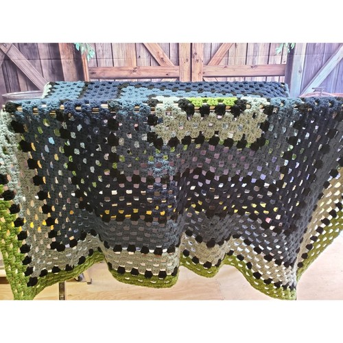 Coperta all uncinetto grossa - coperta,