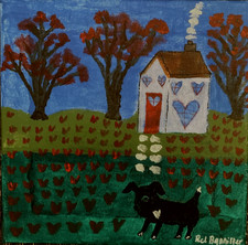 Quadro acrilico su tela