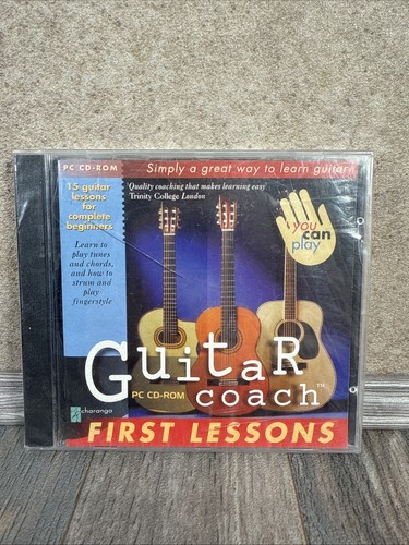 Guitar coach rom first - cd,