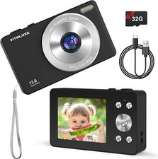 Macchina Fotografica Fotocamera digitale professionale 4K 13MP 16x 2,83” SD 32GB