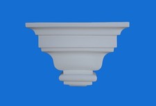 CAPITELLO-MENSOLA IN GESSO -Art.5- (Prodotto laccato bianco)
