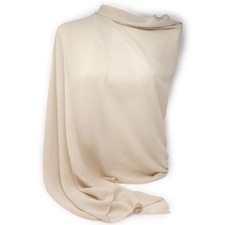 Stola beige cerimonia donna elegante foulard coprispalle scialle sera ragazza