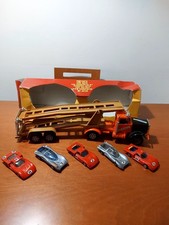 Giocattolo Polistil P48 porta auto bisarca 5 auto e scatola originale