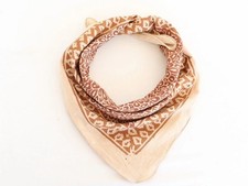 Bandana stampata mano - a, raso