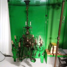 Vintage -Lampadario in Ottone