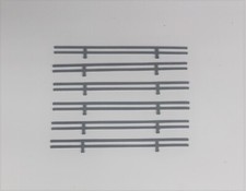 9165DM set 6 pieces railings x