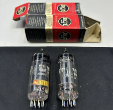 2x RCA 12BH7 Made in U.S.A. ATES