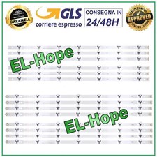 KIT 12 BARRE LED PER TV LG 55LB LC550DUH 55LB670VZAB 55LB679VZF 55LB730V 55LB670