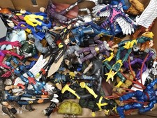 Lotto Vintage Marvel Legends - Toybiz + BAF ricambi x-men wolverine ecc