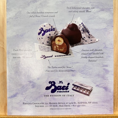 Pubblicità 1998 baci - baci, perugina