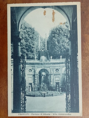 Frascati fontana atlante - frascati,