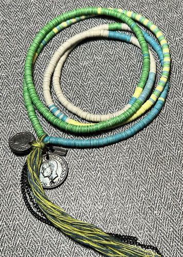 Collana bracciale disco - collana,