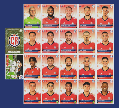 Nazionale costa rica panini - nazionale,