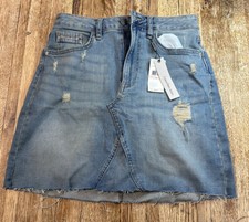 NWT Womens Calvin Klein Jeans Denim Skirt Size:28