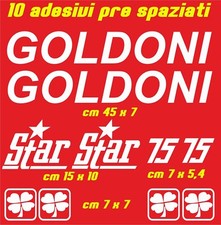 COD-182 KIT ADESIVI DECALCOMANIA TRATTORE GOLDONI STAR 75