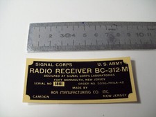 militaria ww2  U.S. signal