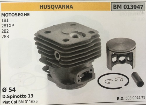 Cilindro completo pistone e - cilindro,