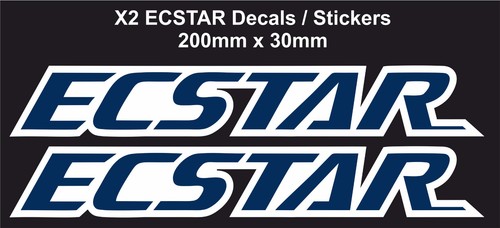 Ecstar decalcomanie adesivi - ecstar, decalcomanie/adesivi