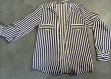 Zara camicia donna a righe con