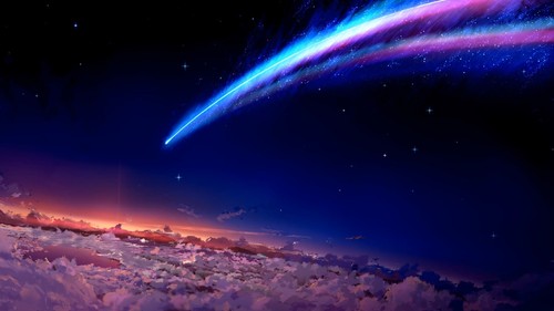 Poster anime space - kimi, na