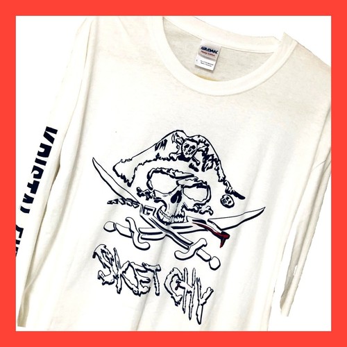 Sketchy skull crossbones - sketchy,