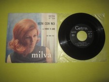 MILVA-VIENI CON NOI/FORSE TI AMO 7- CETRA SP1268 EX/EX++ 1965 ITALIA