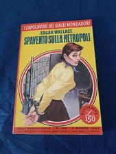 I CAPOLAVORI DEI GIALLI MONDADORI N.192 - EDGAR WALLACE - 4 MARZO  1962