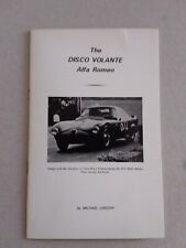 THE DISCO VOLANTE ALFA ROMEO