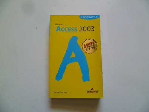 Manuale access 2003 - access,