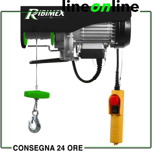 Paranco elettrico ribitech - paranco,