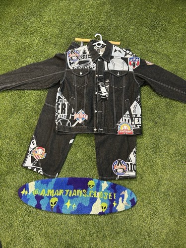 Giacca ricamata denim - y2k, nlbm