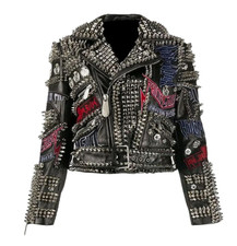 Giacca di pelle uomo