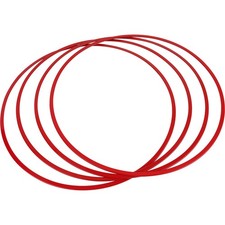 4 Pezzi 18 Pollici Rosso
